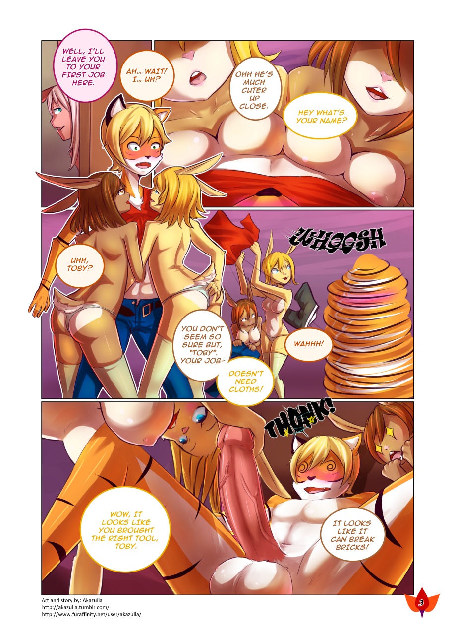 Akazulla- First time Job Furry3 free sex comic